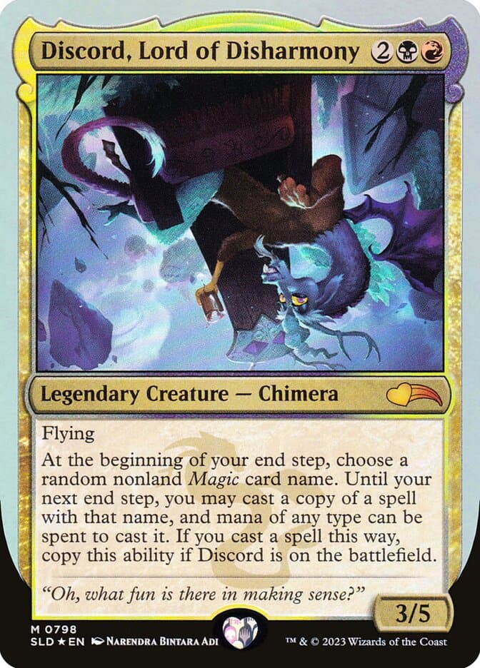 Discord, Lord of Disharmony — Secret Lair Drop