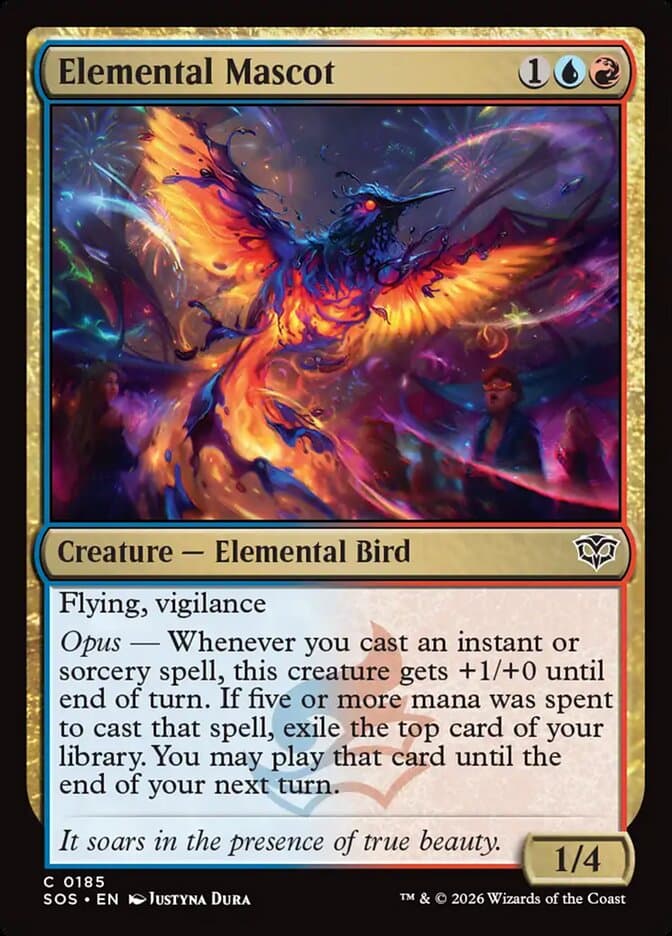 Elemental Mascot — Secrets of Strixhaven