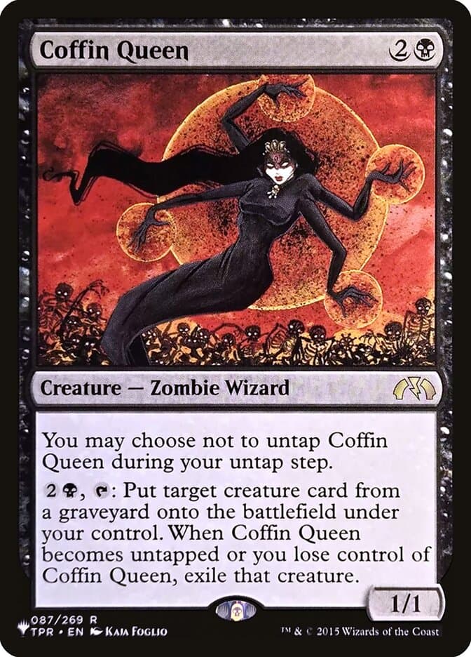 Coffin Queen — The List