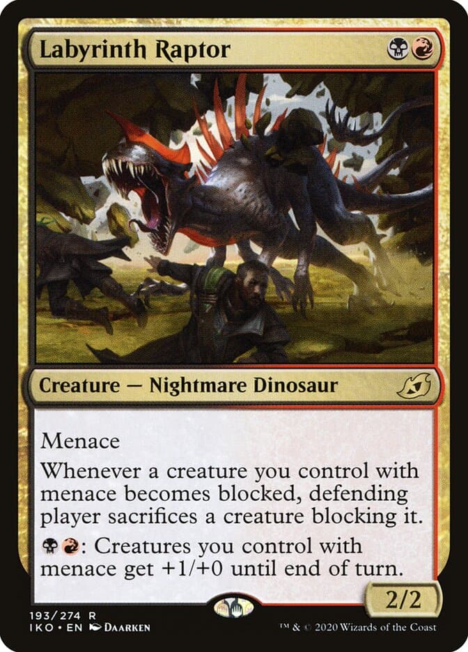Labyrinth Raptor — Ikoria: Lair of Behemoths