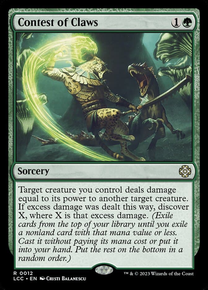 Contest of Claws — The Lost Caverns of Ixalan Commander