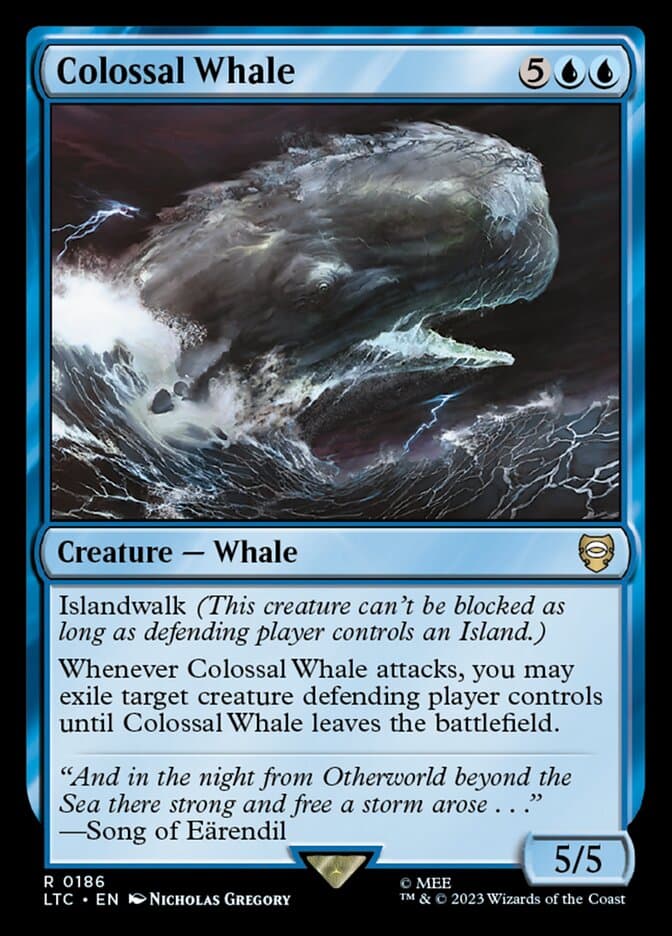 Colossal Whale — Tales of Middle-earth Commander