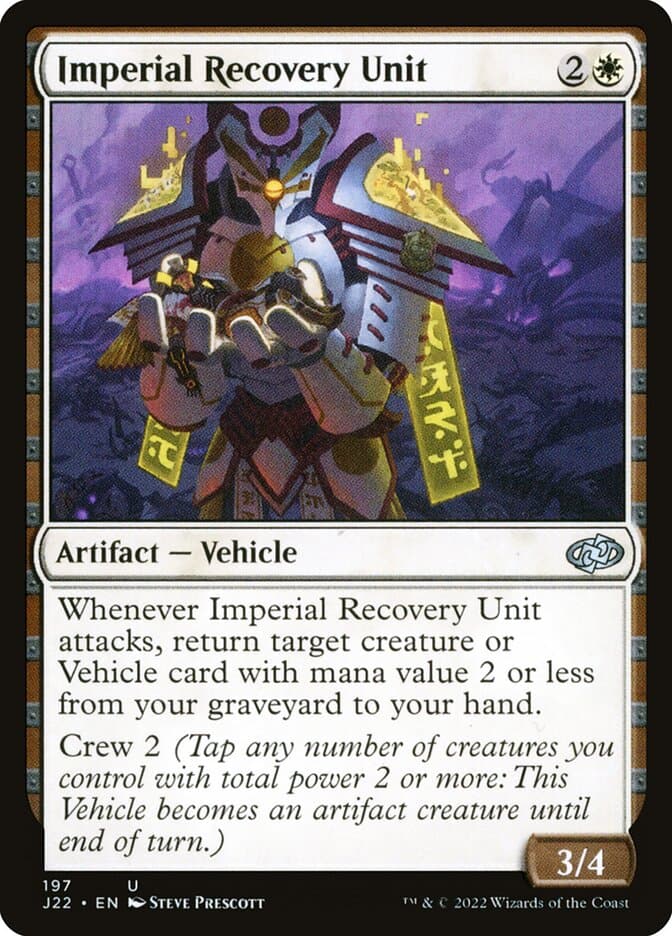 Imperial Recovery Unit — Jumpstart 2022
