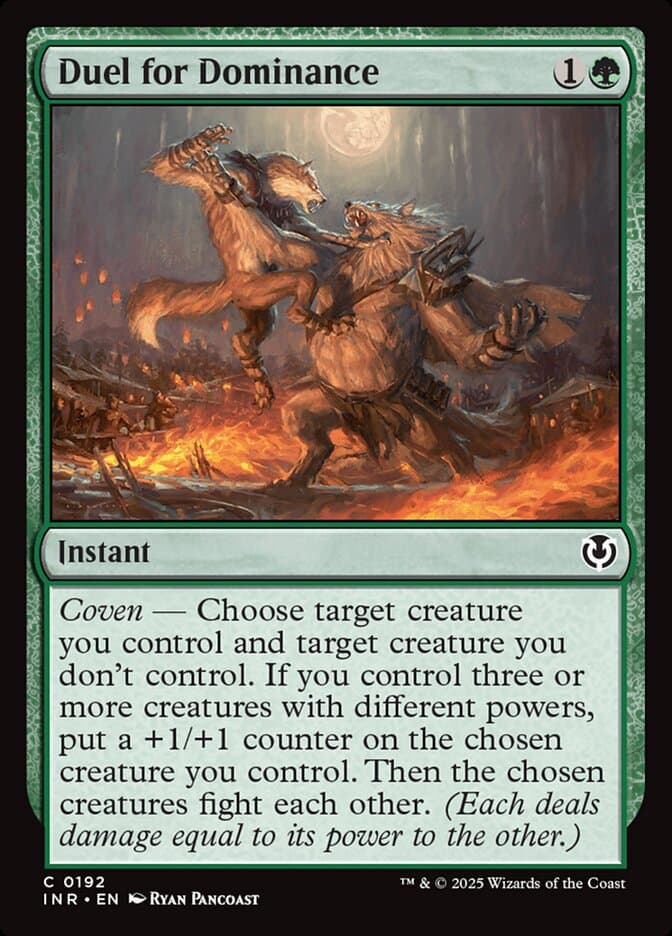 Duel for Dominance — Innistrad Remastered