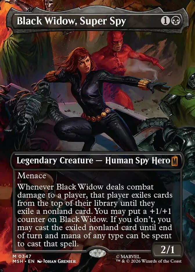 Black Widow, Super Spy — Marvel Super Heroes