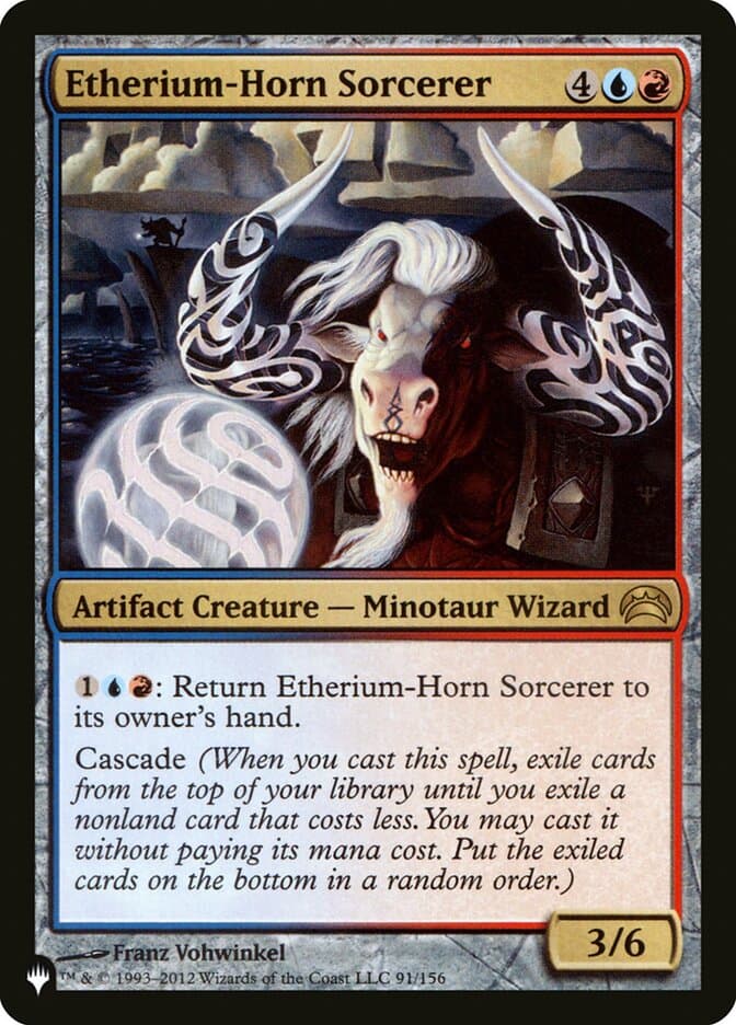 Etherium-Horn Sorcerer — The List