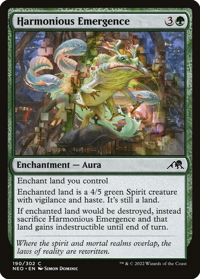 Harmonious Emergence — Kamigawa: Neon Dynasty