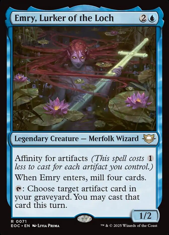 Emry, Lurker of the Loch — Edge of Eternities Commander