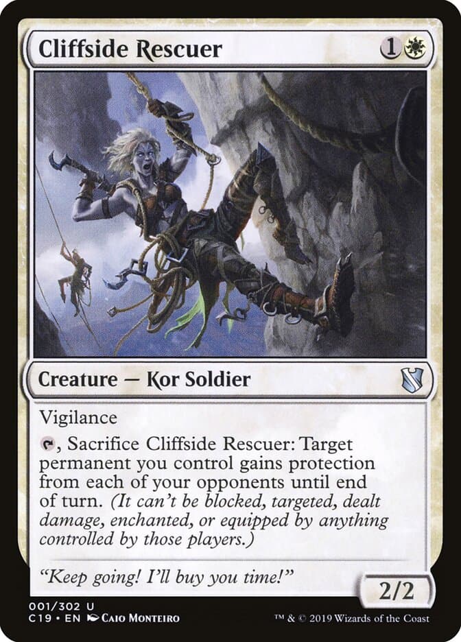 Cliffside Rescuer — Commander 2019