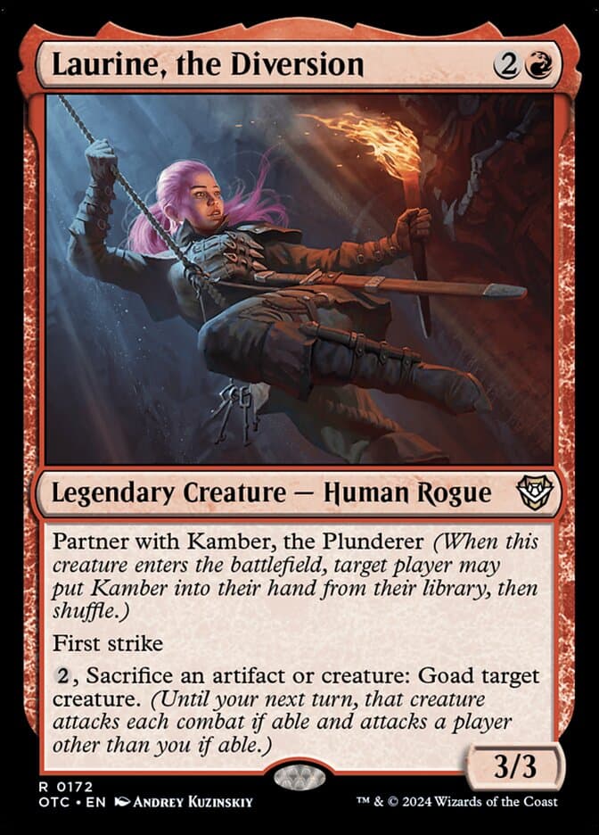 Laurine, the Diversion — Outlaws of Thunder Junction Commander