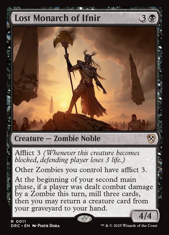 Lost Monarch of Ifnir — Aetherdrift Commander