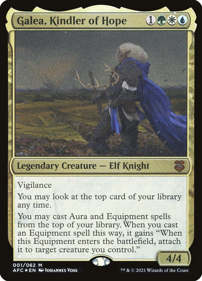 Galea, Kindler of Hope — Forgotten Realms Commander Display Commanders