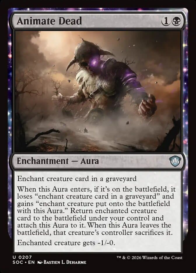 Animate Dead — Secrets of Strixhaven Commander