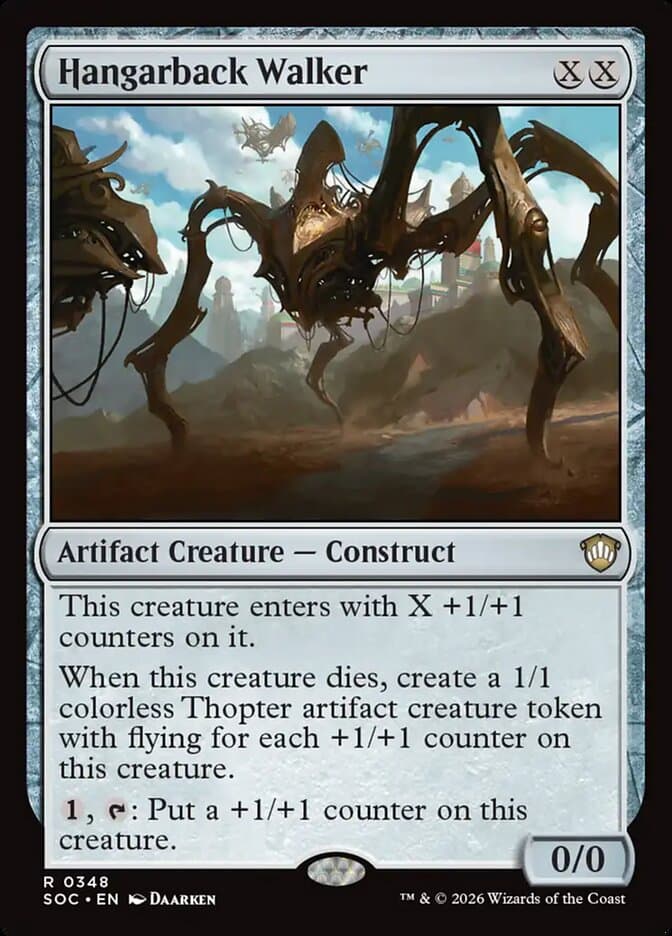 Hangarback Walker — Secrets of Strixhaven Commander