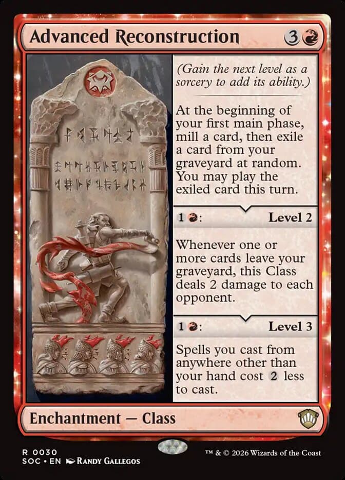 Advanced Reconstruction — Secrets of Strixhaven Commander
