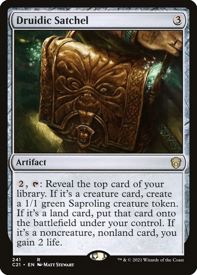 Druidic Satchel — Commander 2021