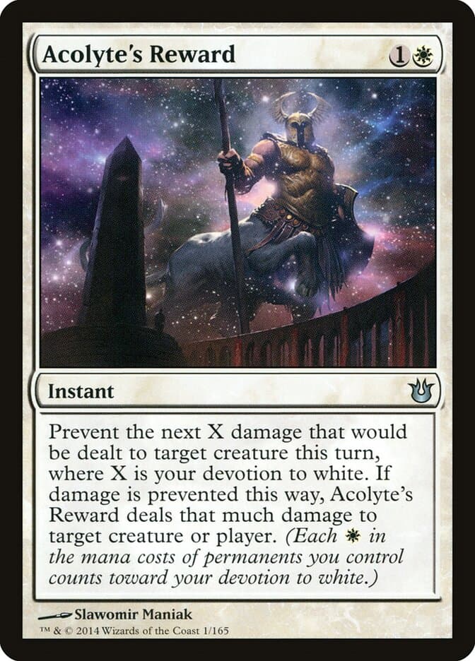 Acolyte's Reward — Born of the Gods