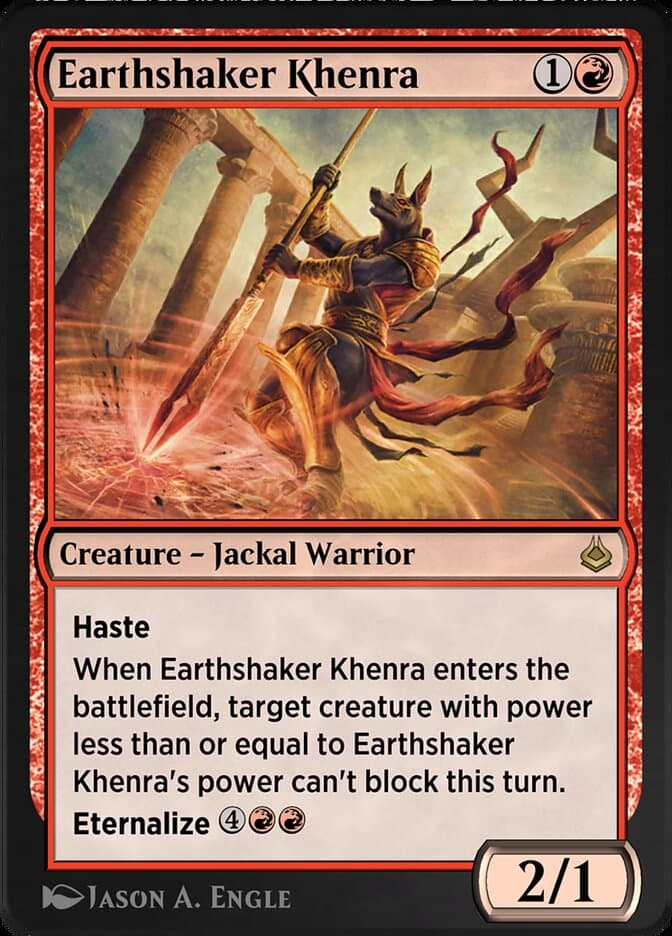 Earthshaker Khenra — Amonkhet Remastered