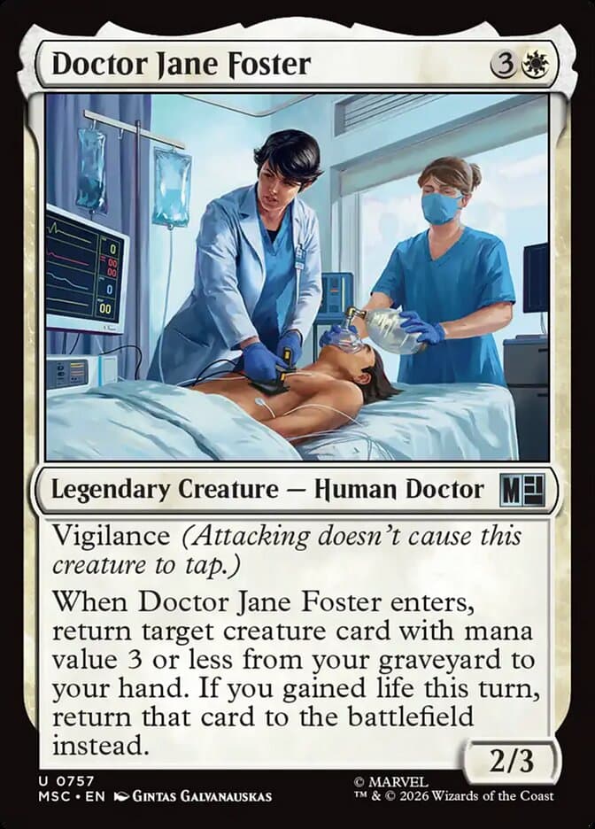 Doctor Jane Foster — Marvel Super Heroes Commander