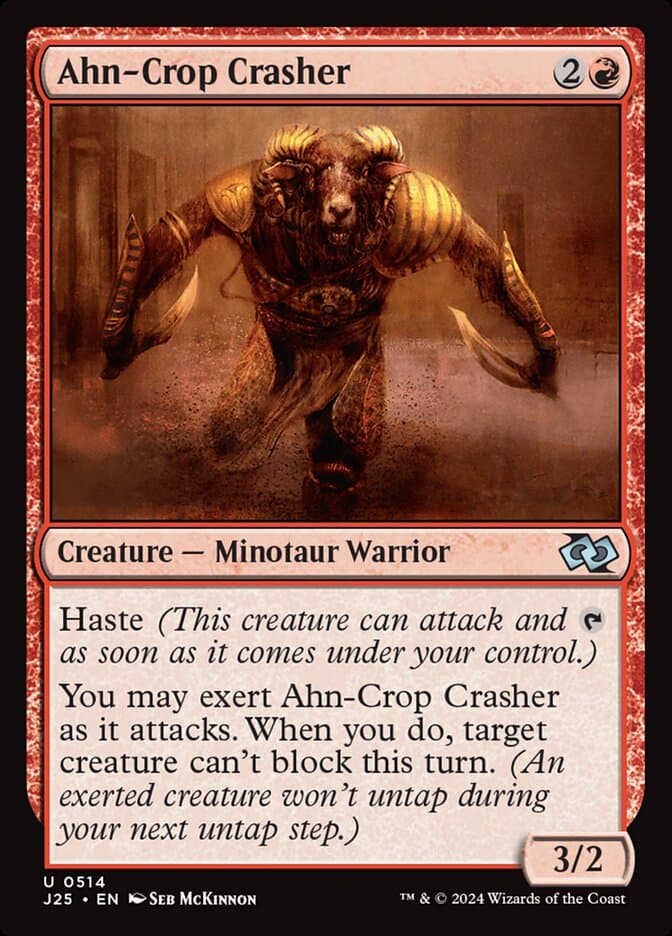 Ahn-Crop Crasher — Foundations Jumpstart