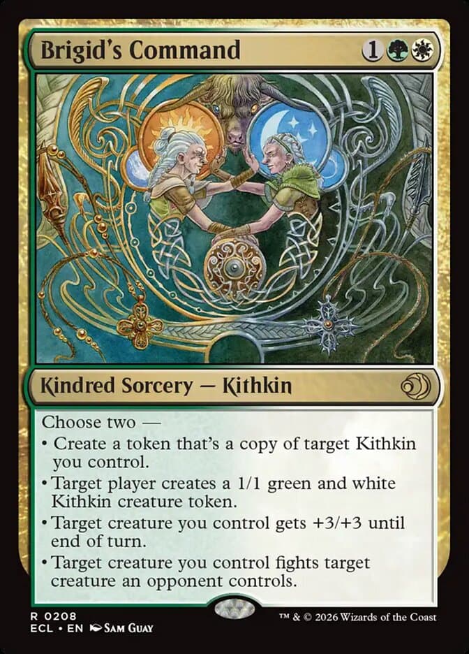 Brigid's Command — Lorwyn Eclipsed