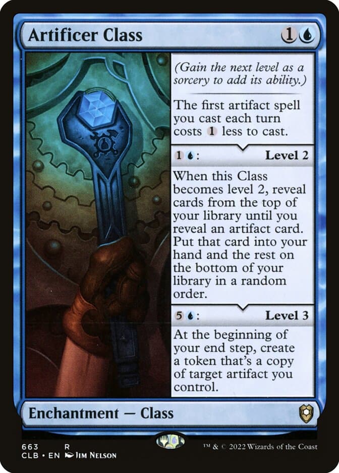 Artificer Class — Commander Legends: Battle for Baldur's Gate