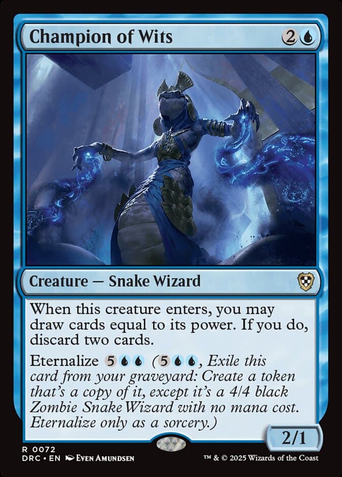 Champion of Wits — Aetherdrift Commander