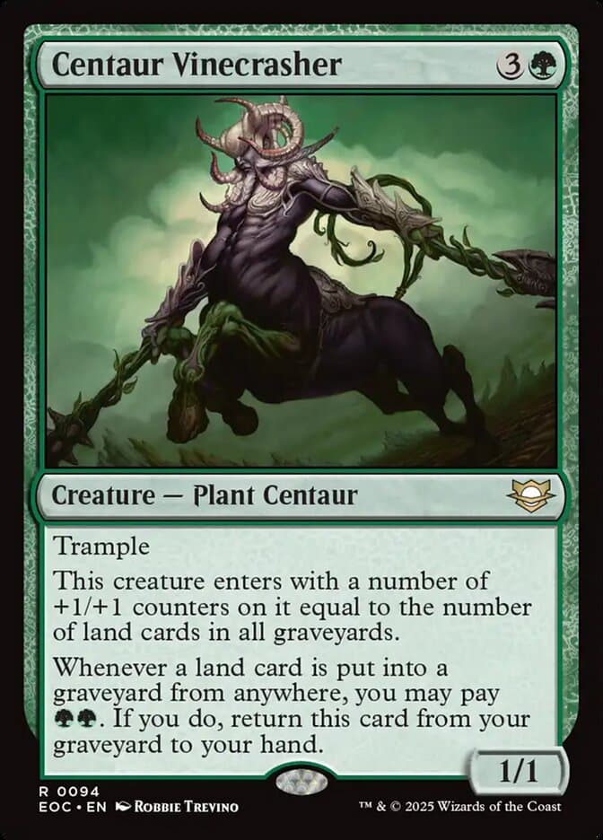 Centaur Vinecrasher — Edge of Eternities Commander