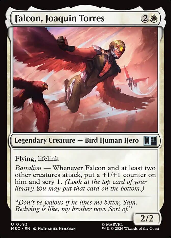 Falcon, Joaquin Torres — Marvel Super Heroes Commander