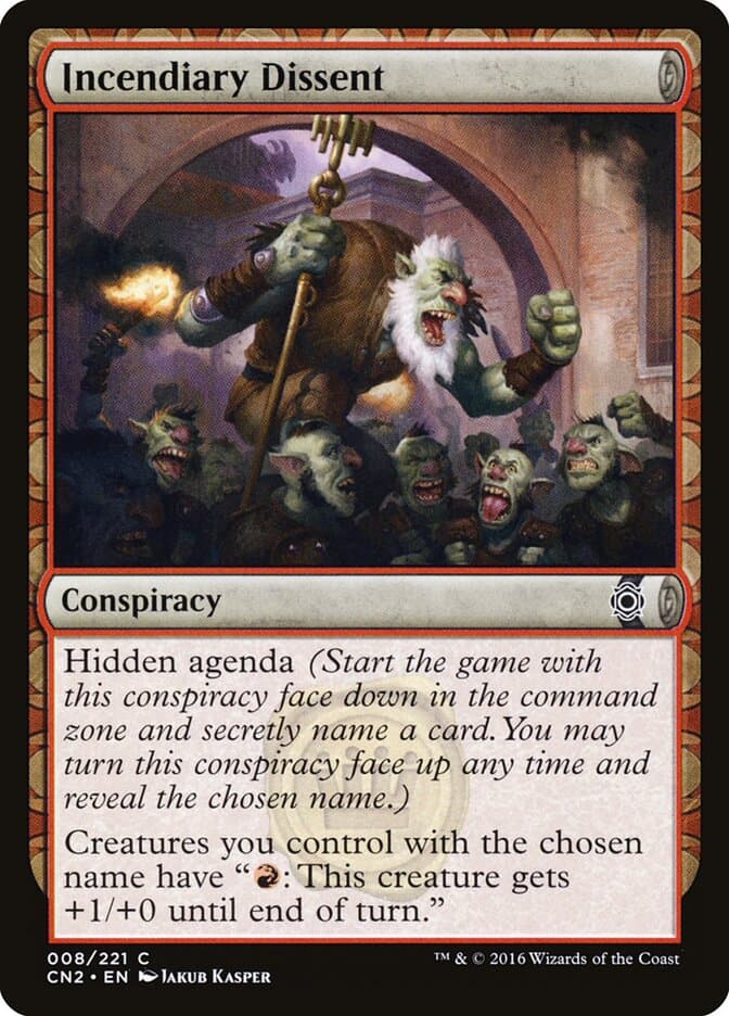 Incendiary Dissent — Conspiracy: Take the Crown