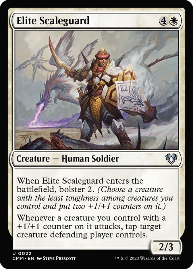 Elite Scaleguard — Commander Masters