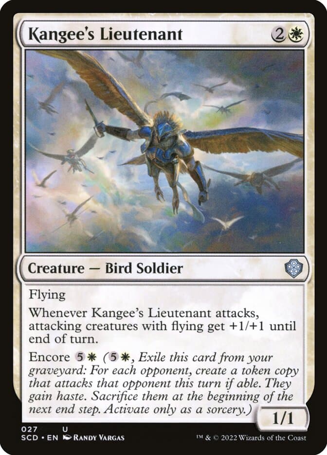 Kangee's Lieutenant — Starter Commander Decks