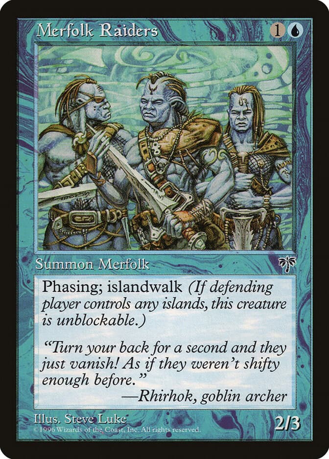 Merfolk Raiders — Mirage