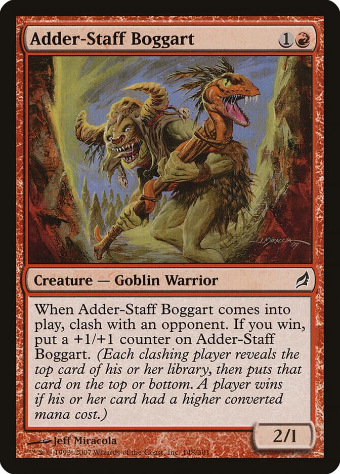 Adder-Staff Boggart — Lorwyn
