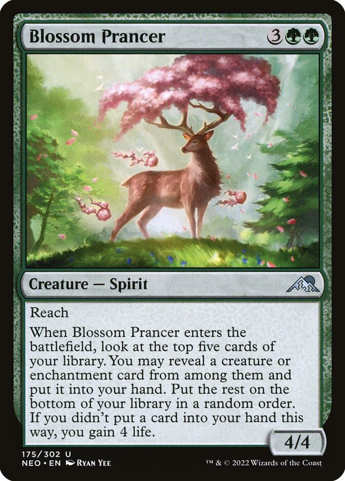 Blossom Prancer — Kamigawa: Neon Dynasty