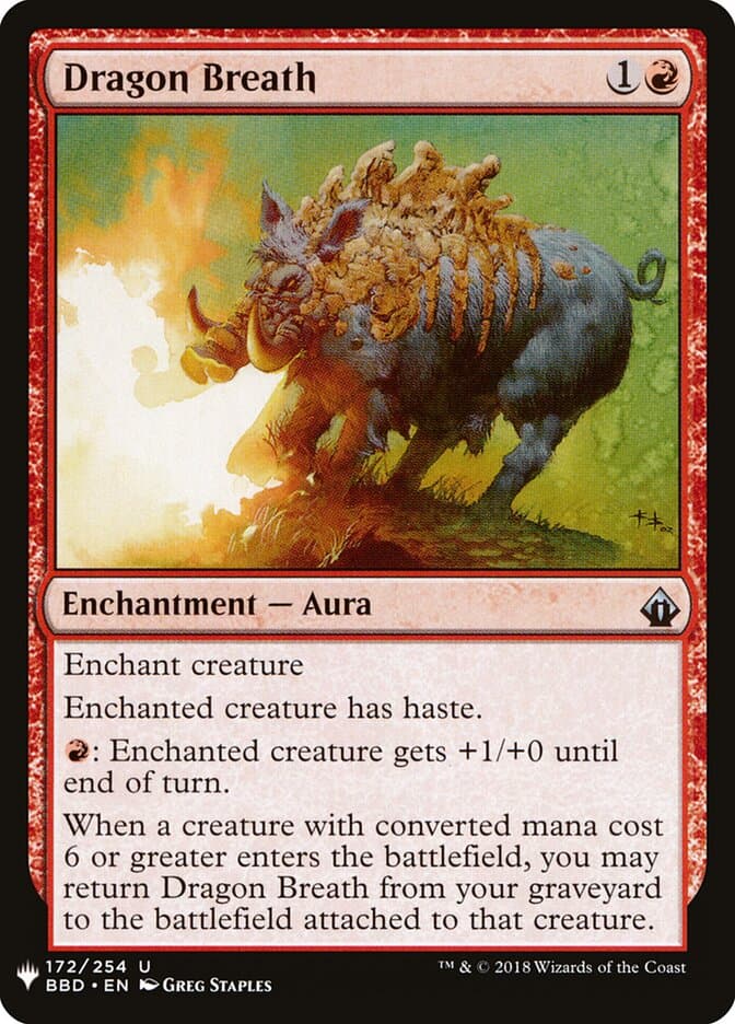 Dragon Breath — The List