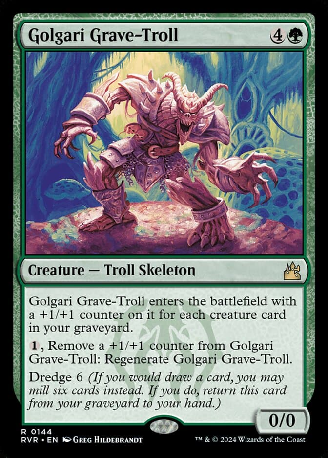 Golgari Grave-Troll — Ravnica Remastered