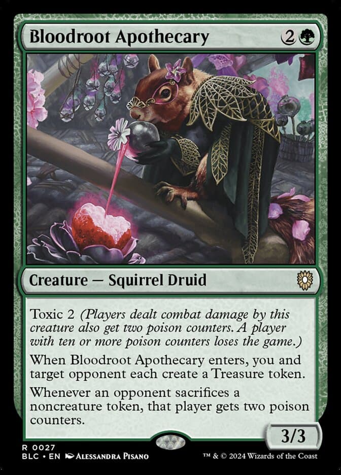 Bloodroot Apothecary — Bloomburrow Commander