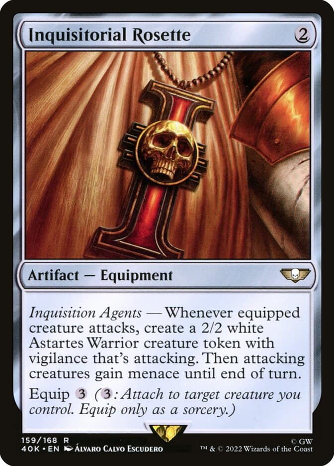 Inquisitorial Rosette — Warhammer 40,000 Commander