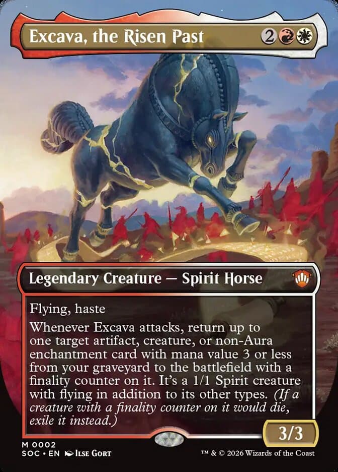 Excava, the Risen Past — Secrets of Strixhaven Commander