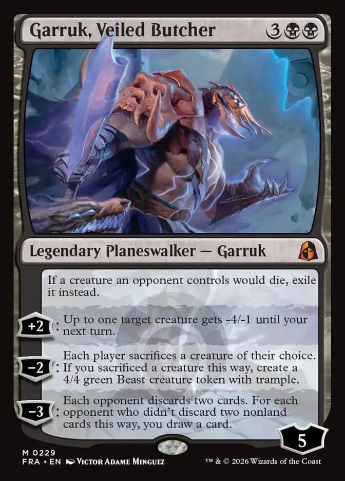 Garruk, Veiled Butcher — Reality Fracture