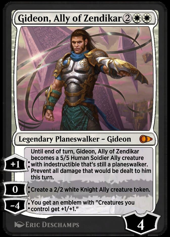 Gideon, Ally of Zendikar — Pioneer Masters