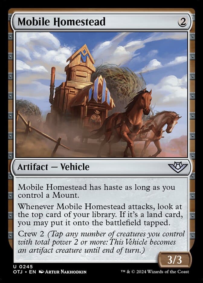 Mobile Homestead — Outlaws of Thunder Junction