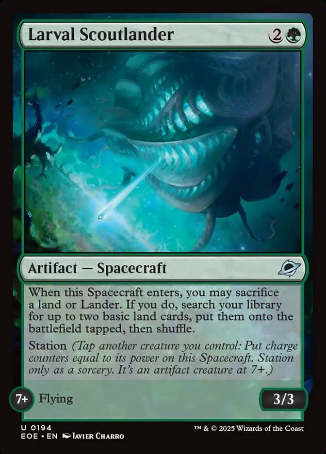 Larval Scoutlander — Edge of Eternities