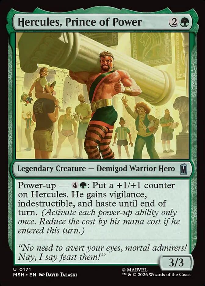 Hercules, Prince of Power — Marvel Super Heroes