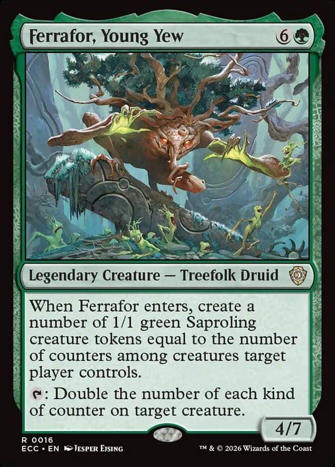 Ferrafor, Young Yew — Lorwyn Eclipsed Commander