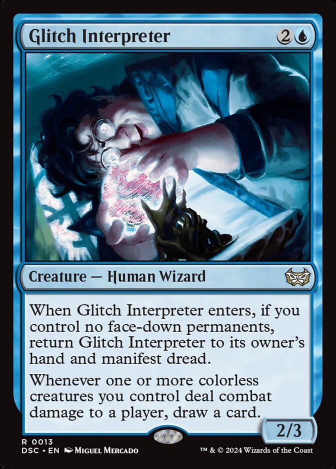 Glitch Interpreter — Duskmourn: House of Horror Commander
