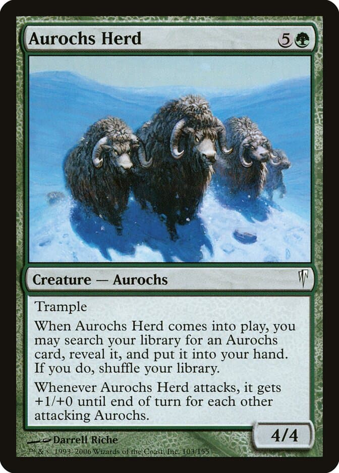 Aurochs Herd — Coldsnap