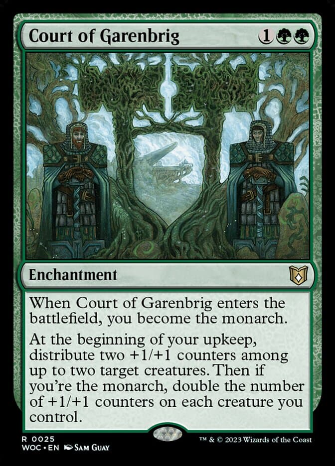 Court of Garenbrig — Wilds of Eldraine Commander