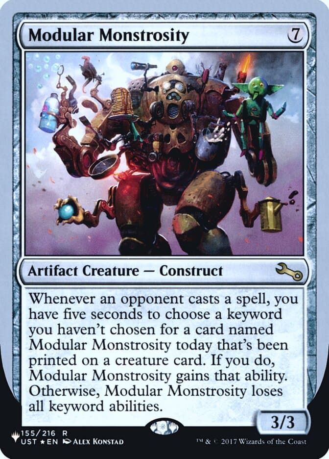 Modular Monstrosity — The List (Unfinity Foil Edition)